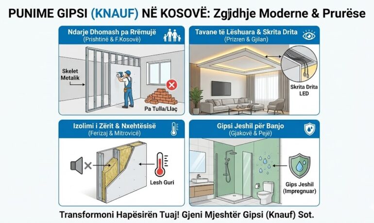 Tavan Modern me Drita apo Ndarje Dhomash?